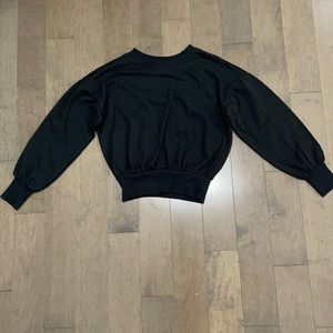 Cropped sweatshirt